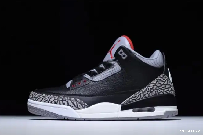 MaikeSneakers 854262-001 Jordan Black Cement 3 Air 0509
